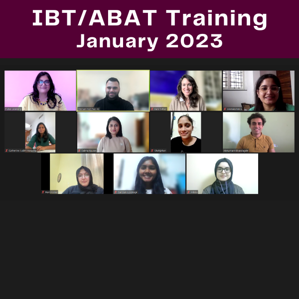 Congrats IBT+ABAT Participants of January 2023